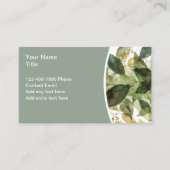 Trendy dames persoonlijke contact Kaarten Visitekaartje (Voorkant)