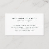 Trendy Dark Blauwgroen en Green Terrazzo Visitekaartje (Achterkant)