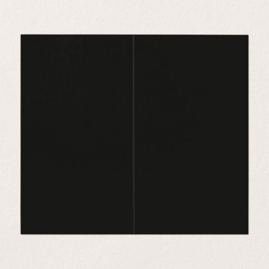 Trendy Dark Gray Plain Simple Minimalist Stylish Visitekaartje (Binnenkant ongevouwen)