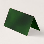 Trendy Dark Green Futuristic Modern Visitekaartje (Achterkant)