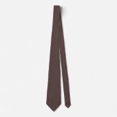 Trendy Dark Mocha Brown - Neck Tie Stropdas (Voorkant)