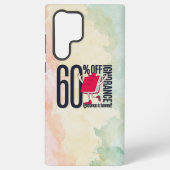 Trendy Dark Paper Texture Whimsical Book Samsung Galaxy Hoesje (Achterkant)