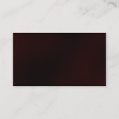 Trendy Dark Red Stripe Black Grey Visitekaartje (Achterkant)