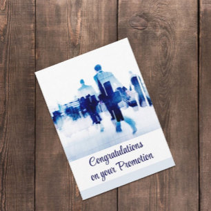 Trendy, de Kaart van de Promotion Gefeliciteerd