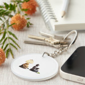 Trendy decoratieve Sleutelhangers waar je dol op z (Voorkant Rechts)