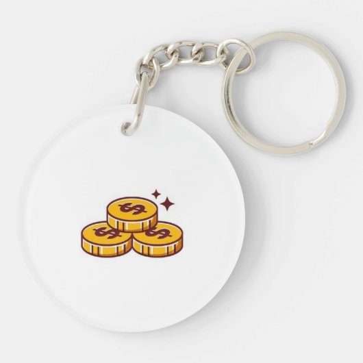 Trendy decoratieve Sleutelhangers waar je dol op z (Achterkant)