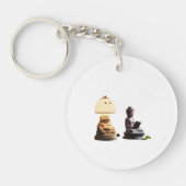 Trendy decoratieve Sleutelhangers waar je dol op z (Voorkant)