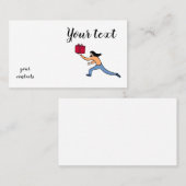 Trendy decorative visitekaartje (Voorkant / Achterkant)