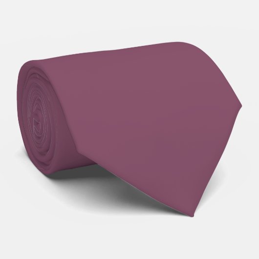 Trendy Deep Plum - Neck Tie Stropdas (Opgerold)