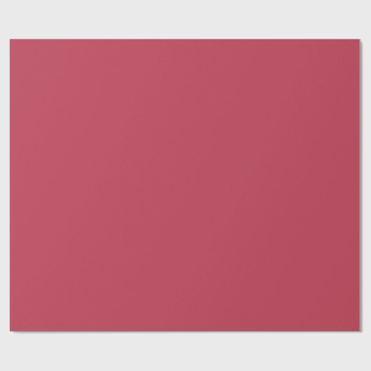 Trendy Deep Raspberry Red - Papieren rol Cadeaupapier (Vlak)