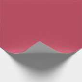 Trendy Deep Raspberry Red - Papieren rol Cadeaupapier (Hoek)