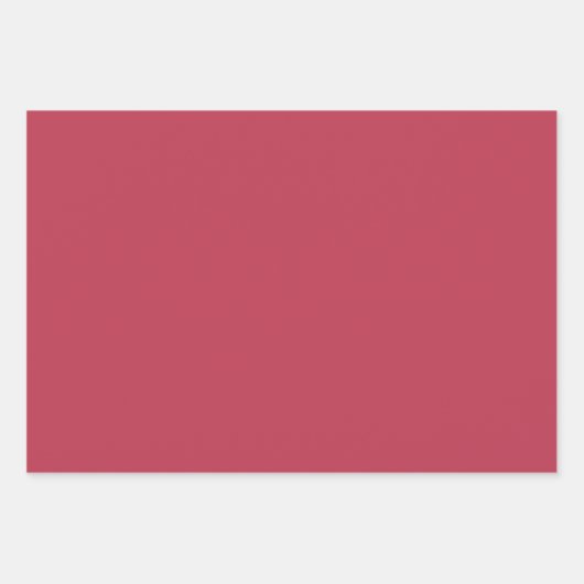 Trendy Deep Raspberry Red - Papieren vellen verpak (Voorkant 2)