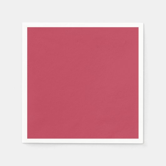 Trendy Deep Raspberry Red - Servetten (Voorkant)