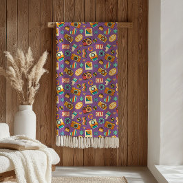 Trendy Dekbedovertrek Geschenk 70s Pastel Groovy D Fleece Deken