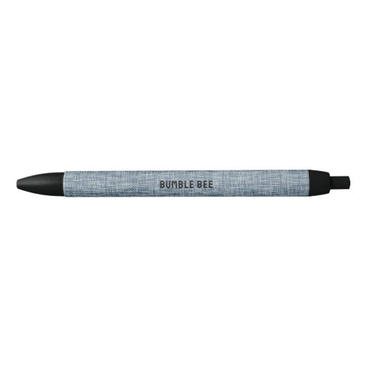Trendy Denim Blue Jeans Pen voor dagelijks gebruik (Voorkant)