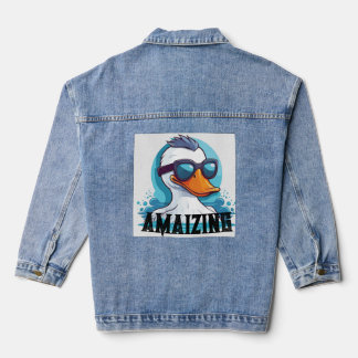 Trendy denim jas denim jacket