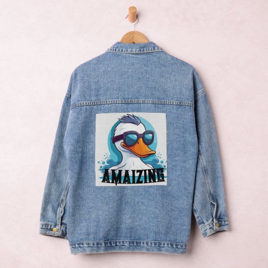 Trendy denim jas denim jacket (Hangar)
