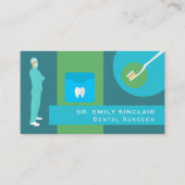 Trendy Dentist Design, Dentistry, Dentist Visitekaartje (Voorkant)