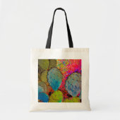 Trendy Desert Prickly Pear Cactus Abstract Tote Bag (Voorkant)