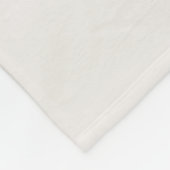 Trendy design fleece deken (Hoek)