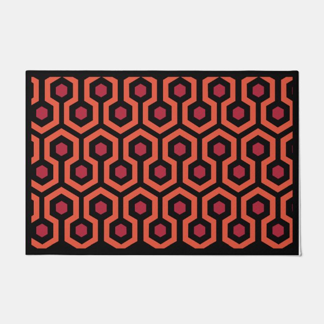 Trendy Design Home Mat, speciale rode deurmat (Voorkant)