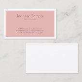 Trendy  design, stijlvol, modern salon visitekaartje (Voorkant / Achterkant)