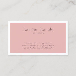 Trendy  design, stijlvol, modern salon visitekaartje
