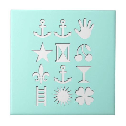 trendy Design Tegeltje (Voorkant)