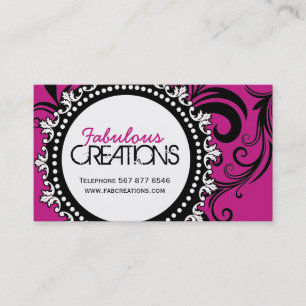 TRENDY DESIGNER-VISITEKAARTJES VISITEKAARTJE