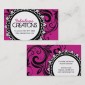 TRENDY DESIGNER-VISITEKAARTJES VISITEKAARTJE (Voorkant / Achterkant)