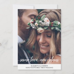 Trendy Dezelfde Liefde Nieuwe Plannen Wijziging Da Aankondiging