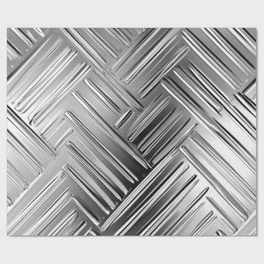 Trendy Diamond Texture Wrapping Paper Cadeaupapier (Vlak)