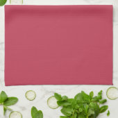 Trendy Diepe Frambozenrood - Keukenhanddoek (Gevouwen)