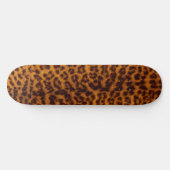 Trendy Dierenprint esthetisch Persoonlijk Skateboard (Horizontaal)