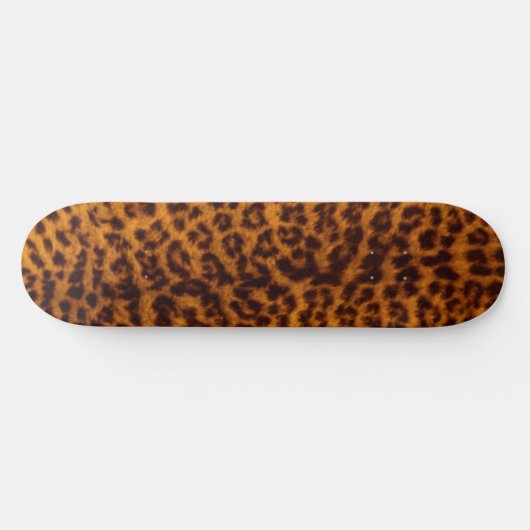 Trendy Dierenprint esthetisch Persoonlijk Skateboard (Horizontaal)