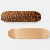 Trendy Dierenprint esthetisch Persoonlijk Skateboard (Horizontaal)
