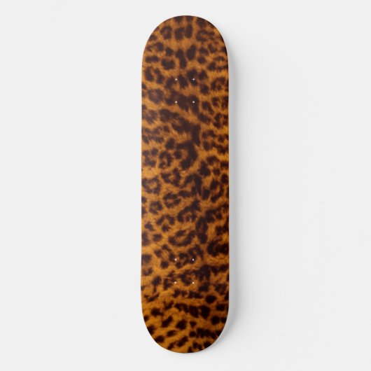 Trendy Dierenprint esthetisch Persoonlijk Skateboard (Voorkant)