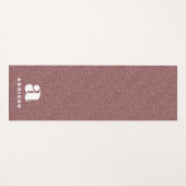 Trendy dierlijk drukapparaat op maat gemaakt yogamat (Voorkant (horizontaal))