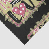 Trendy Dingen Love Valentijnsdag Tissuepapier (Detail)
