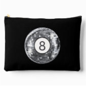 Trendy Disco 8 Ball Zwart en Zilver Girly Etui