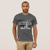 Trendy Distress Cool Urban Oerwoud T-shirt (Voorkant volledig)