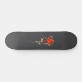 Trendy Distressed Grunge Roos Schaats Deck Persoonlijk Skateboard (Horizontaal)