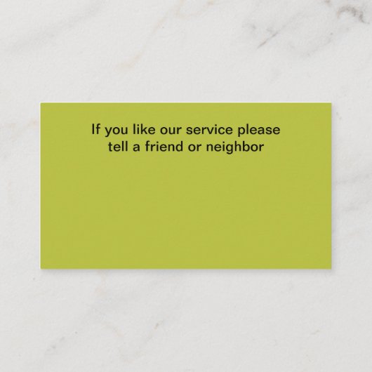 Trendy Dog Sitter Honden Wandelen Diensten Visitekaartje (Achterkant)