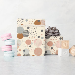 Trendy dots pattern cadeaupapier