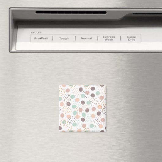 Trendy dots pattern magneet (Insitu (Vaatwasser))