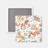 Trendy dots pattern magneet (Voorkant / Achterkant)