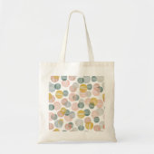 Trendy dots pattern tote bag (Voorkant)