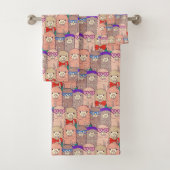 Trendy Dpress Llama Pattern Bad Handdoek (Insitu)