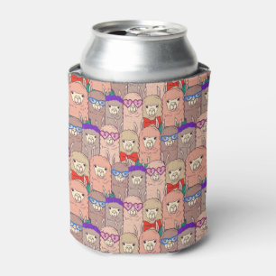 Trendy Dpress Llama Pattern Blikjeskoeler