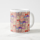 Trendy Dpress Llama Pattern Grote Koffiekop (Voorkant rechts)